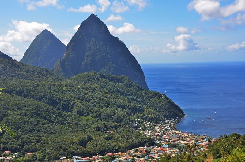 Saint Lucia — The Pitons